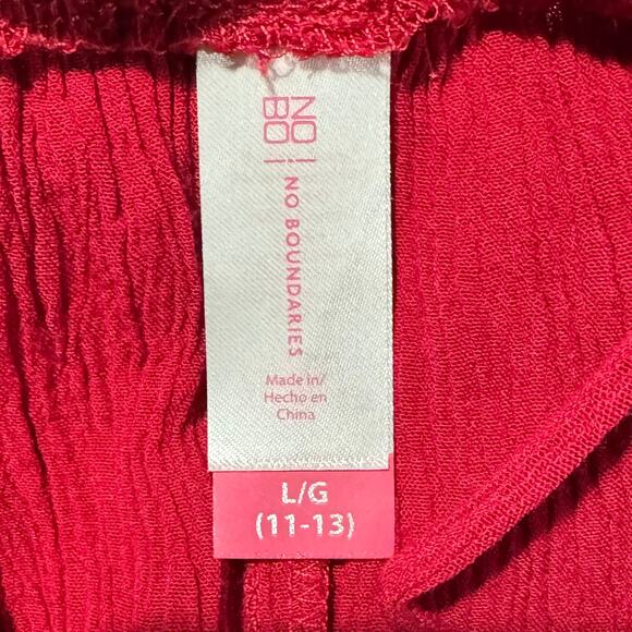 Y2K Style No Boundaries NoBo Empire Waist Tank Size Large (11-13)Spaghetti Strap - Picture 11 of 11